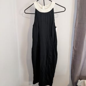 Banana Republic black and white dress